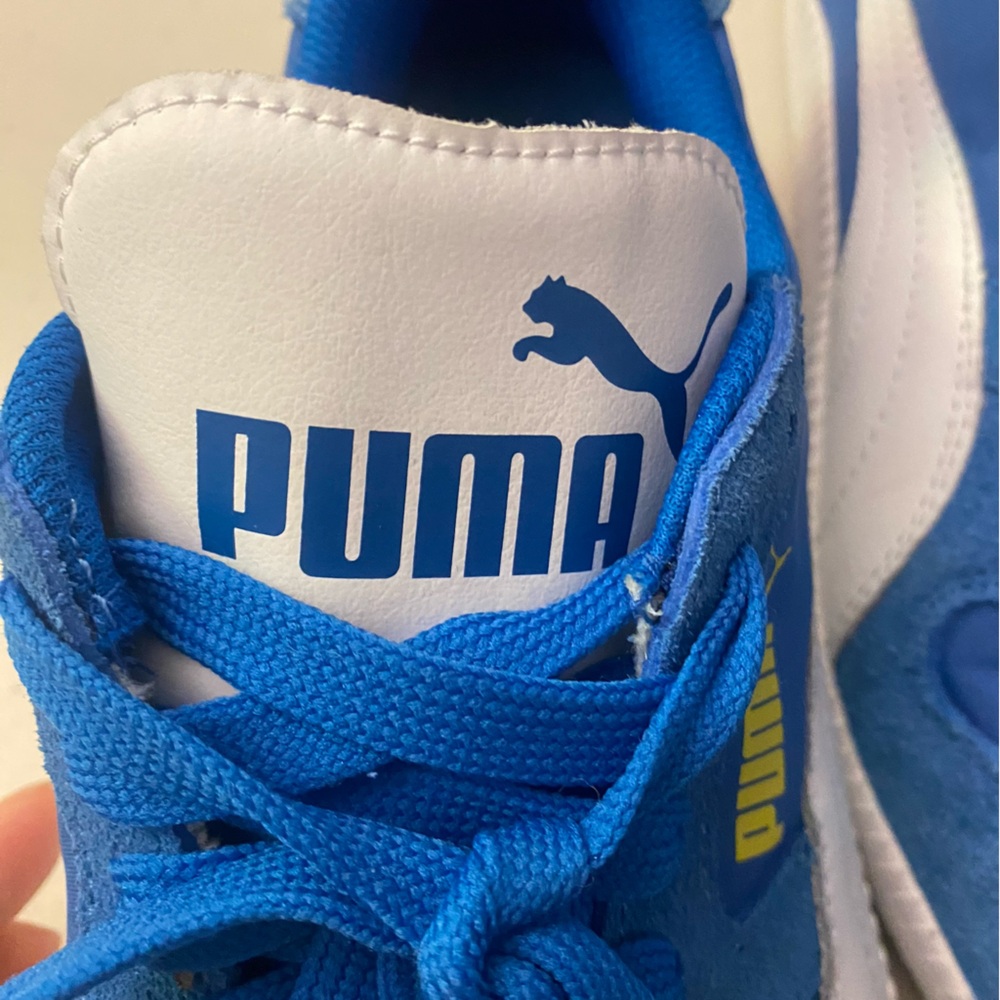 Puma Royal Blue  Sneakers EUC 9.5 - Picture 6 of 7